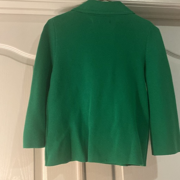 Old Navy Cable Green Knit Sweater with 3/4 sleeves size xs - Picture 4 of 4